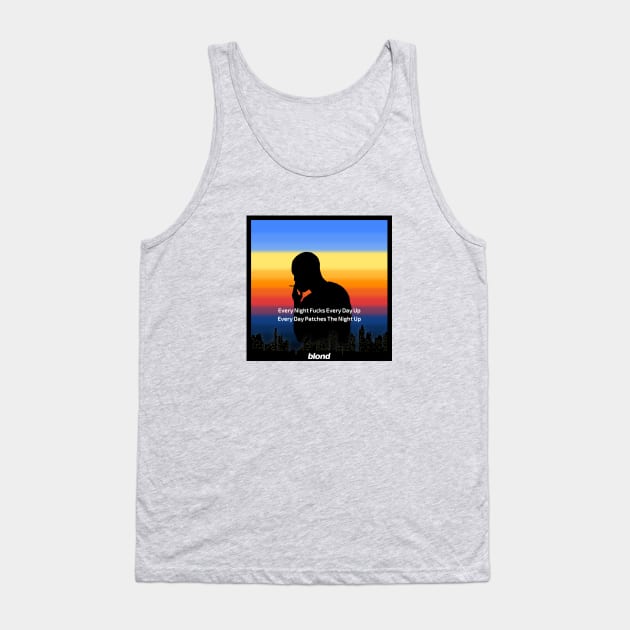 Frank Ocean - Nights Tank Top by The Aqwarium